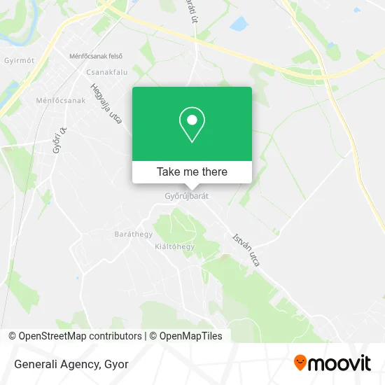 Generali Agency map
