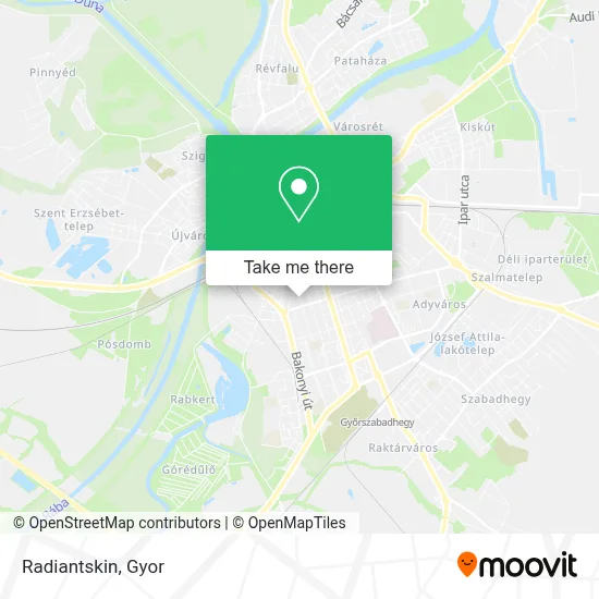 Radiantskin map