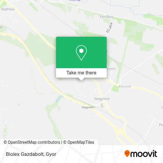 Biolex Gazdabolt map