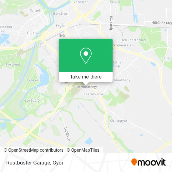 Rustbuster Garage map
