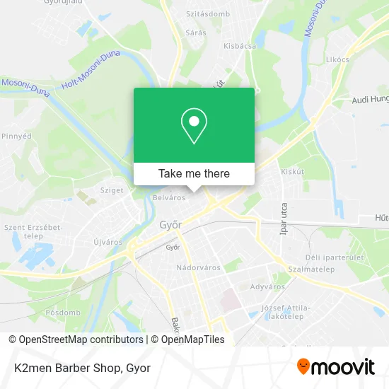 K2men Barber Shop map