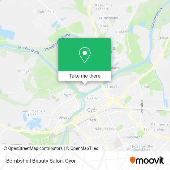 Bombshell Beauty Salon map