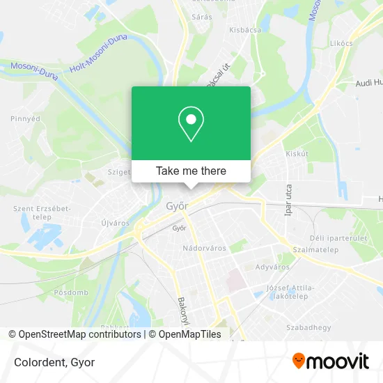 Colordent map