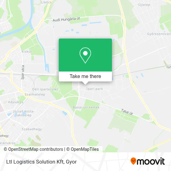 Ltl Logistics Solution Kft map
