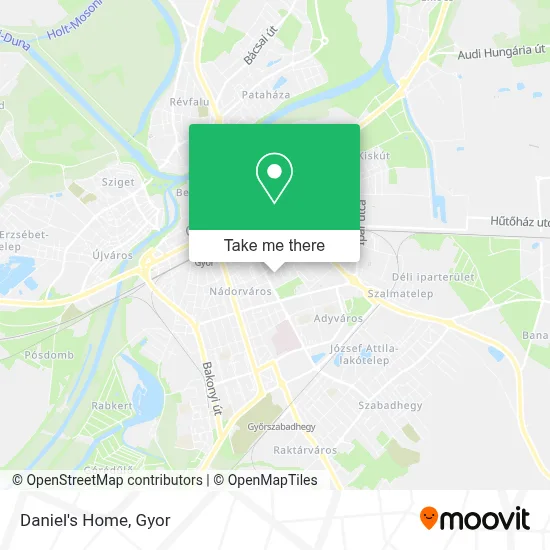 Daniel's Home map