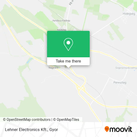 Lehner Electronics Kft. map