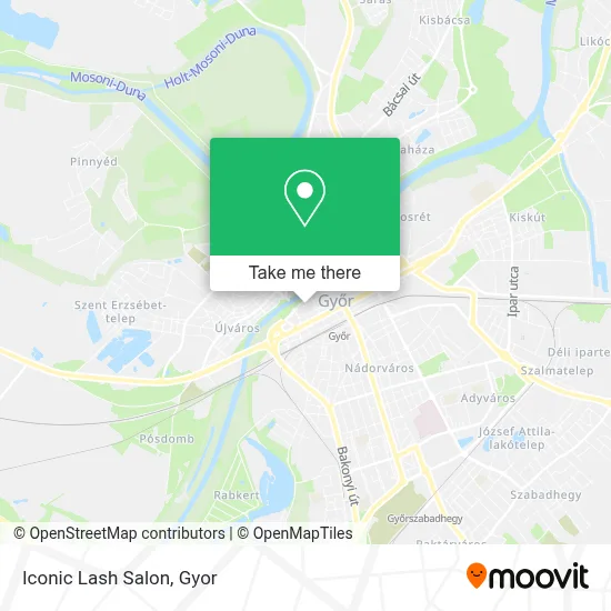 Iconic Lash Salon map