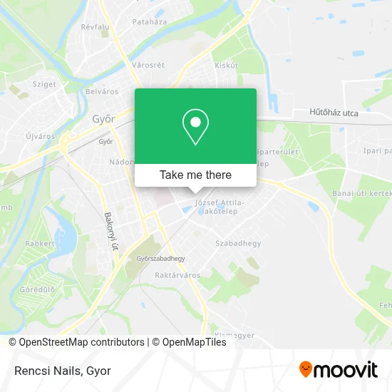 Rencsi Nails map
