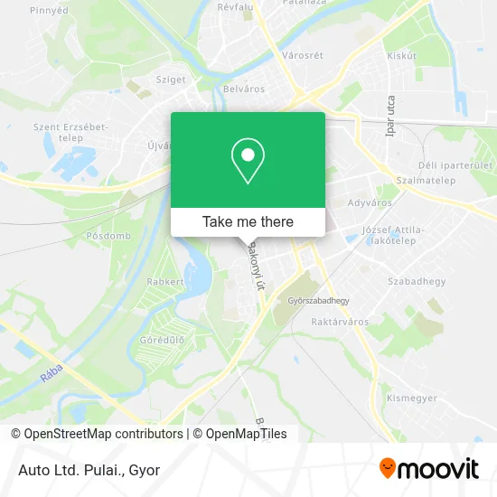 Auto Ltd. Pulai. map