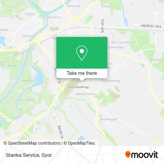Stanka Service map