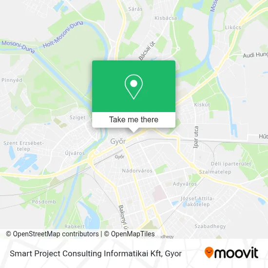 Smart Project Consulting Informatikai Kft map