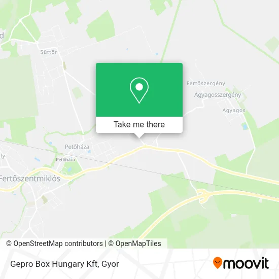 Gepro Box Hungary Kft map