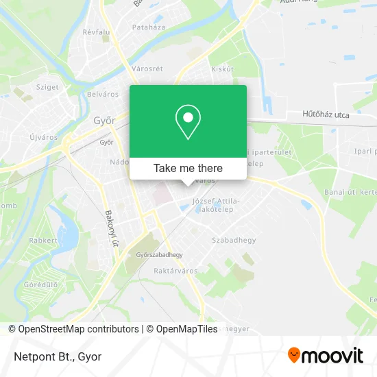 Netpont Bt. map