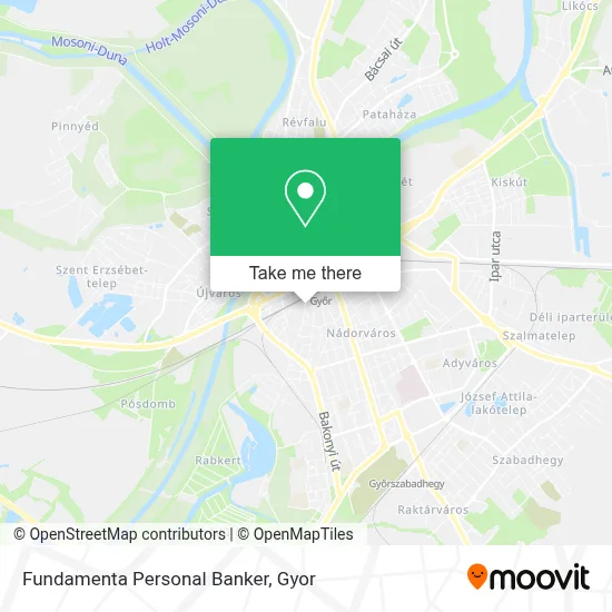 Fundamenta Personal Banker map
