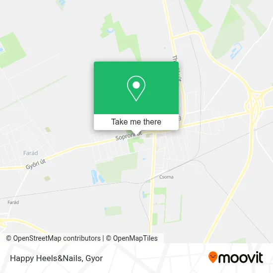 Happy Heels&Nails map