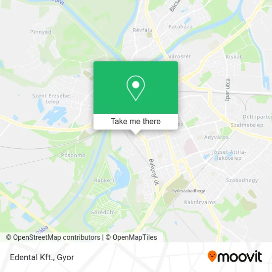 Edental Kft. map