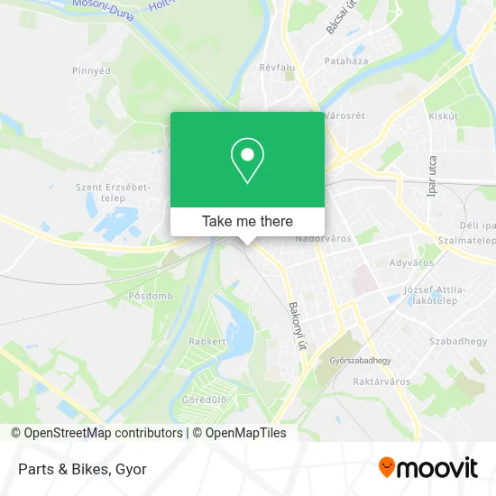 Parts & Bikes map