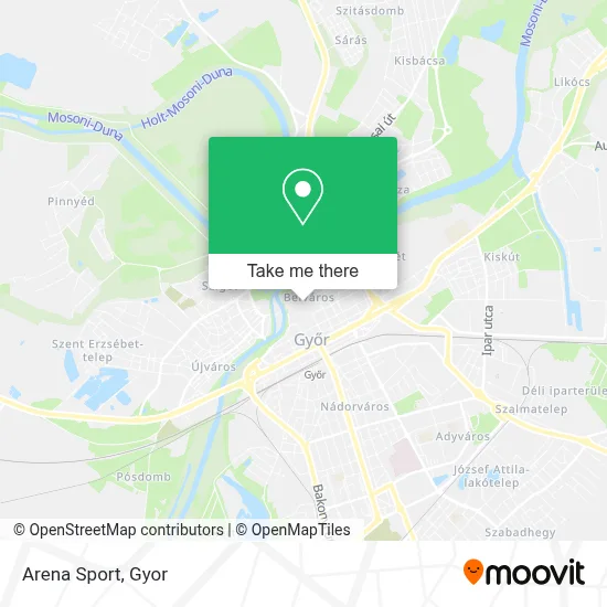 Arena Sport map