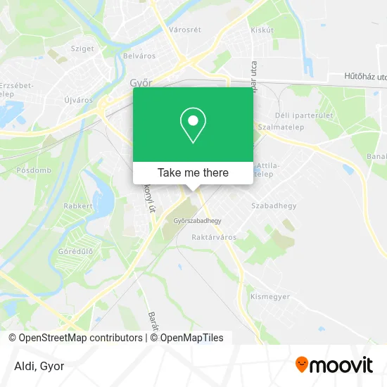 Aldi map