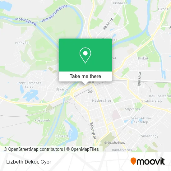 Lizbeth Dekor map