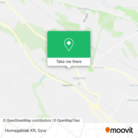 Homagablak Kft map