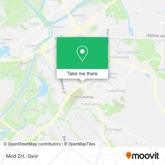 Mod Zrt. map