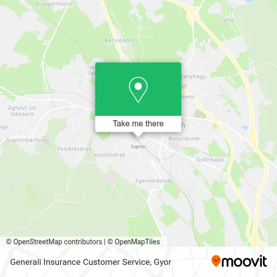 Generali Insurance Customer Service map
