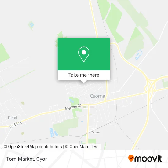 Tom Market map