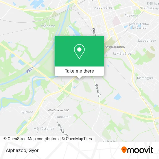 Alphazoo map