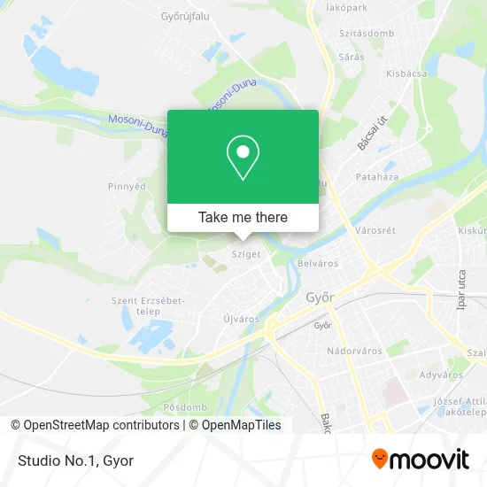 Studio No.1 map