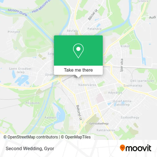 Second Wedding map