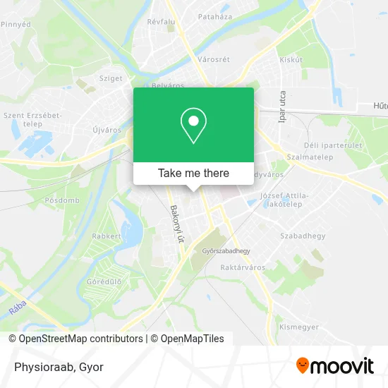 Physioraab map
