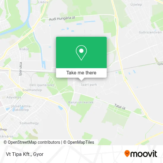 Vt Tipa Kft. map