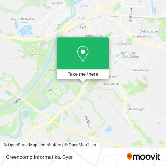 Greencomp Informatika map