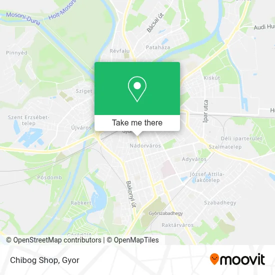 Chibog Shop map