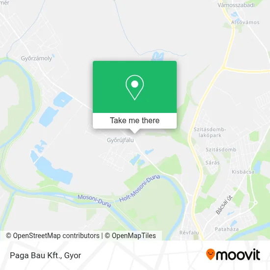 Paga Bau Kft. map