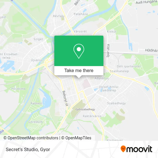 Secret's Studio map