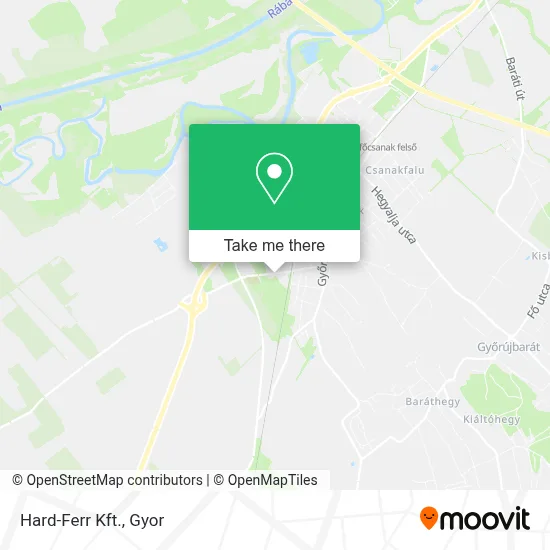 Hard-Ferr Kft. map