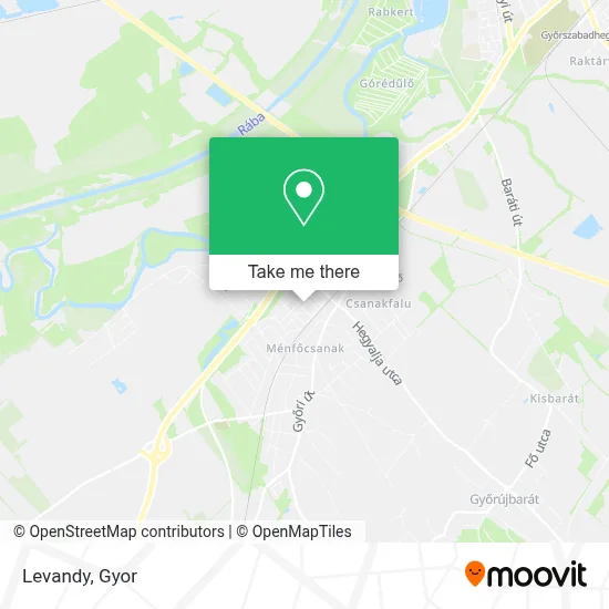 Levandy map