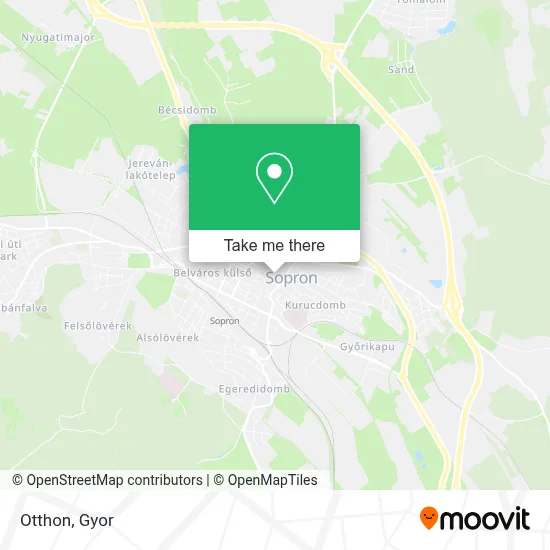 Otthon map