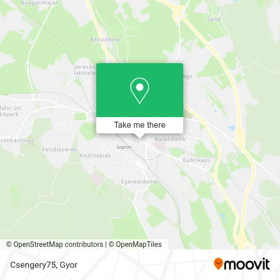 Csengery75 map