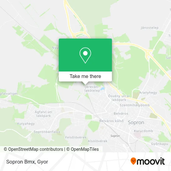 Sopron Bmx map