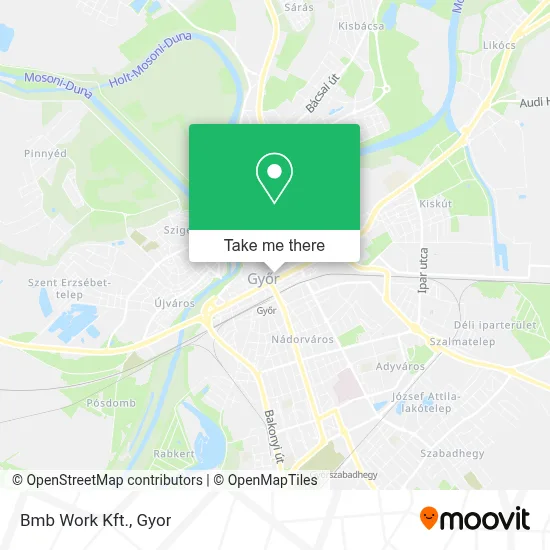 Bmb Work Kft. map