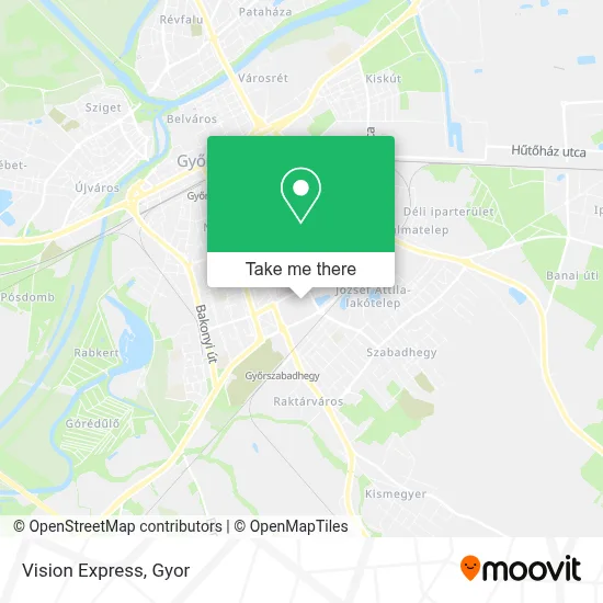 Vision Express map