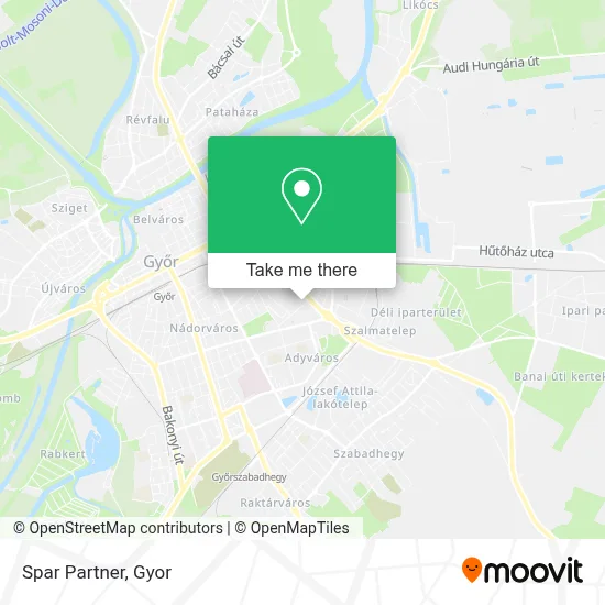 Spar Partner map