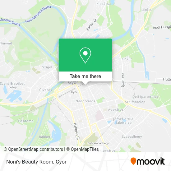 Noni's Beauty Room map