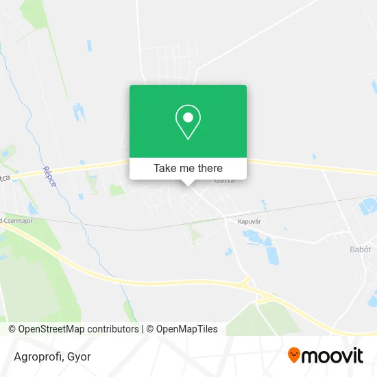 Agroprofi map