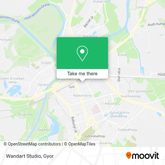 Wandart Studio map
