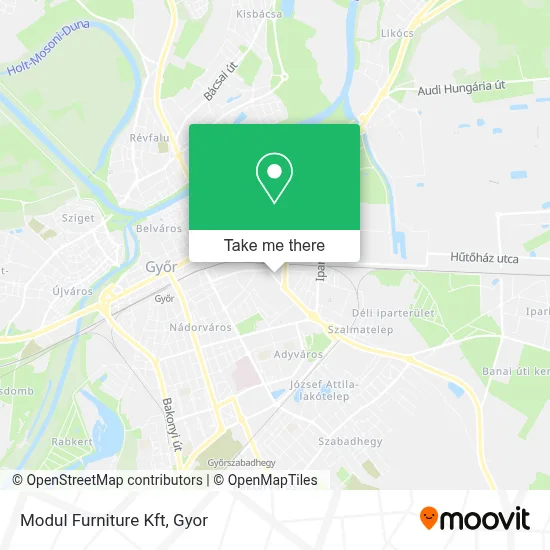 Modul Furniture Kft map