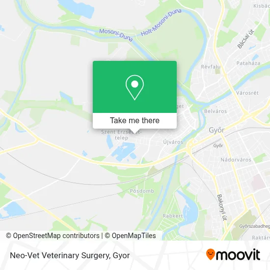 Neo-Vet Veterinary Surgery map